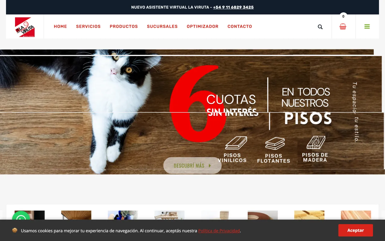 La Viruta — proyecto desarrollado por Niveals